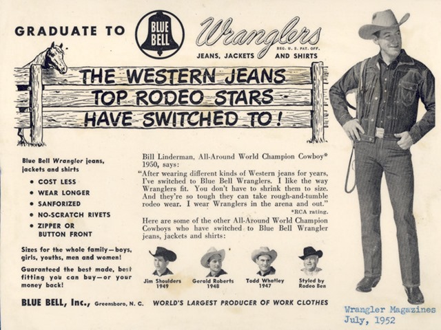 A Brief History of Wrangler Jeans