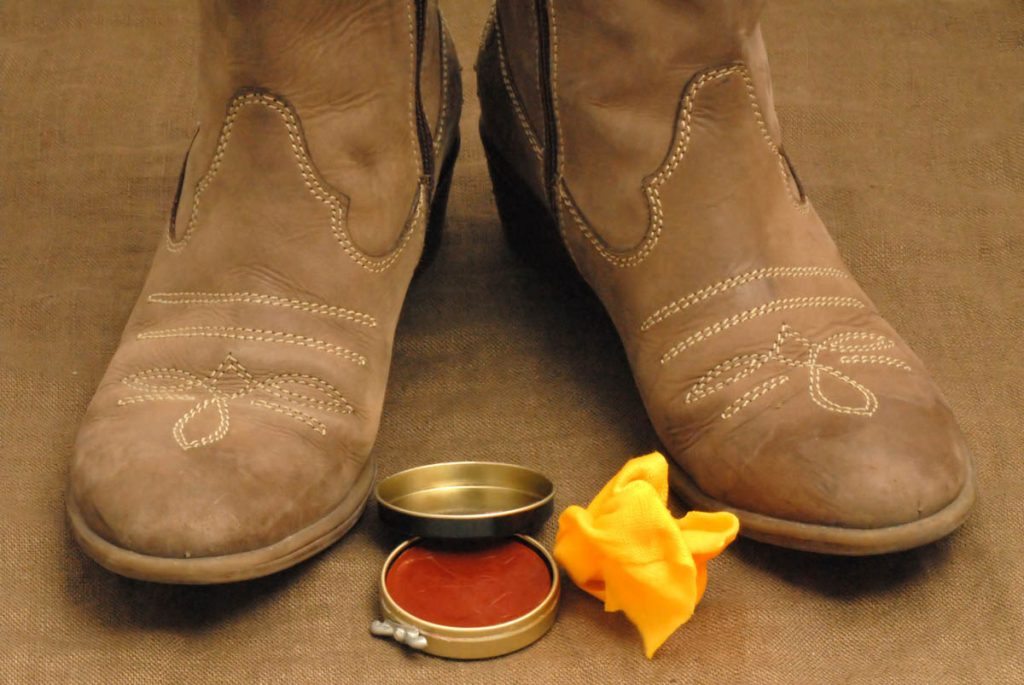 mink oil cowboy boots