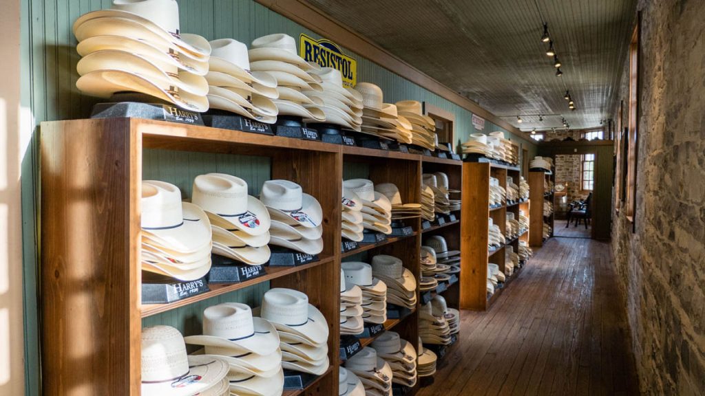 types of cowboy hats