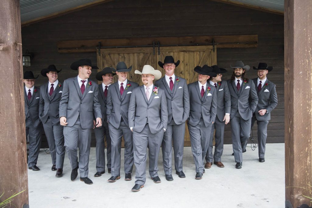 wedding with cowboy boots