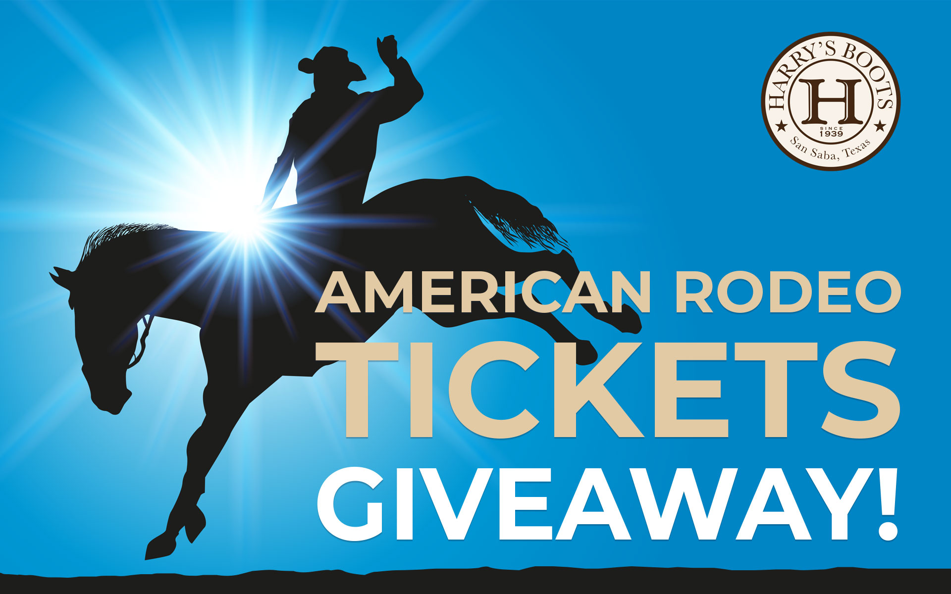 American Rodeo Tickets Giveaway Harry's Boots